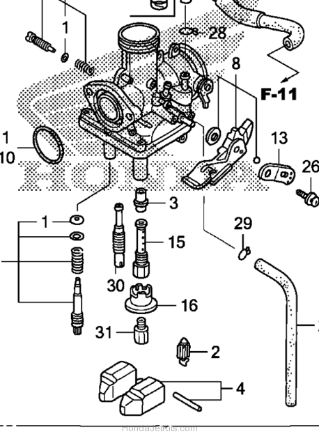 crf150f carburetor